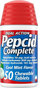 J&J Pepcid Heartburn Relief Pepcid Mint 50Ct 3/Bx 12Bx/Cs -88850 - BriteSources