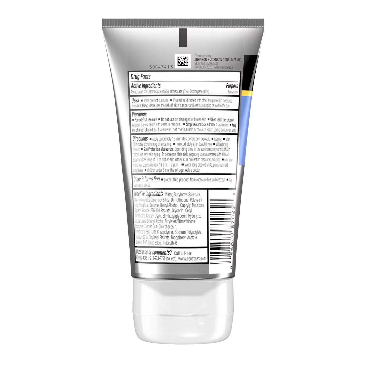 Neutrogena® Sport Face Oil-Free Sunscreen SPF 70+