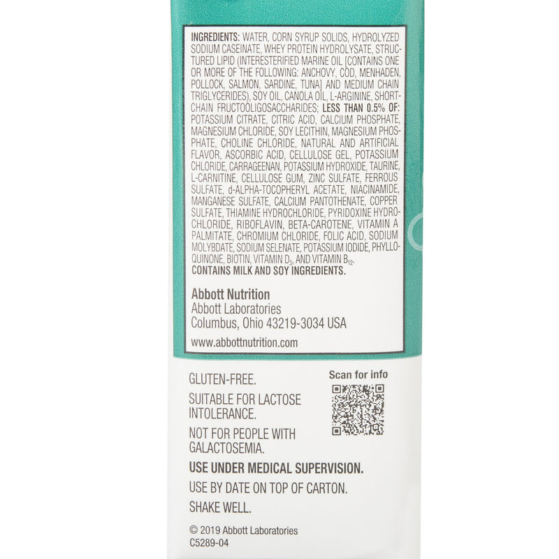 Pivot 1.5 Cal Peptide-Based, High Protein, Therapeutic Nutrition for Metabolic Stress, 8-ounce carton 24/CASE -65007
