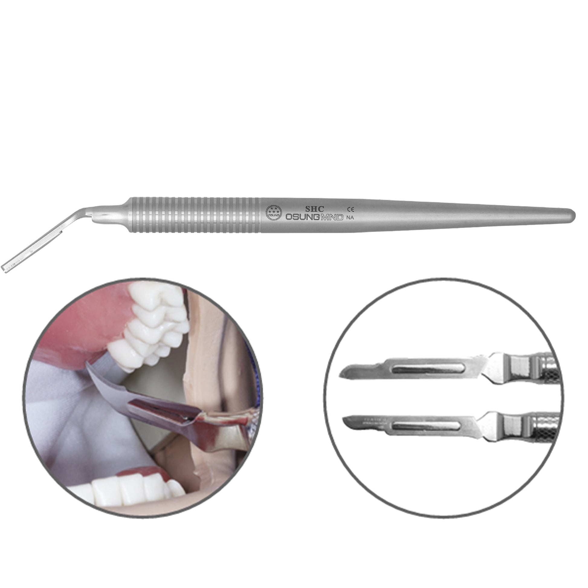 Osung Scalpel Handle Angled Premium -SHC - Osung USA