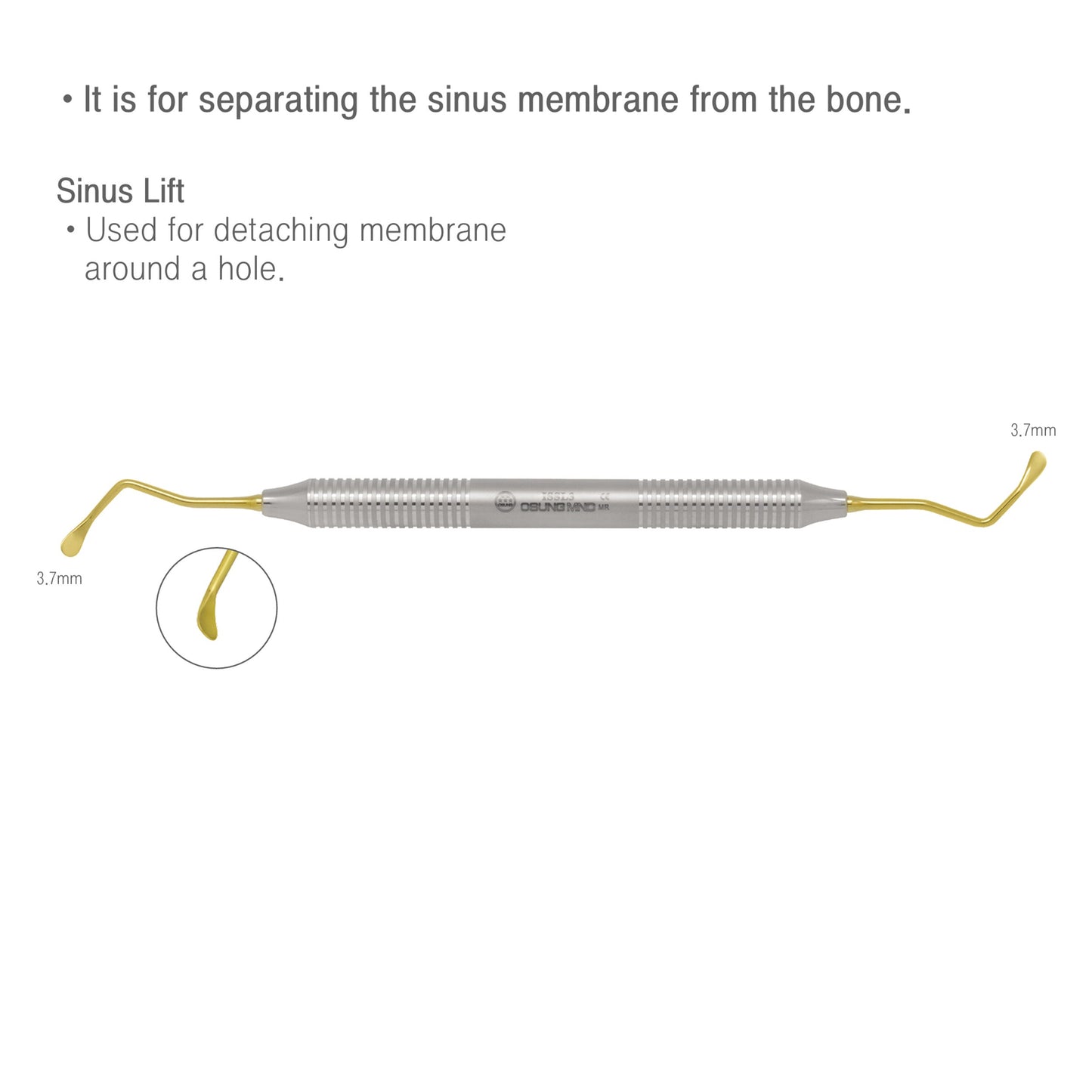 Osung #3 Sinus Lift Instrument -ISSL3 - Osung USA