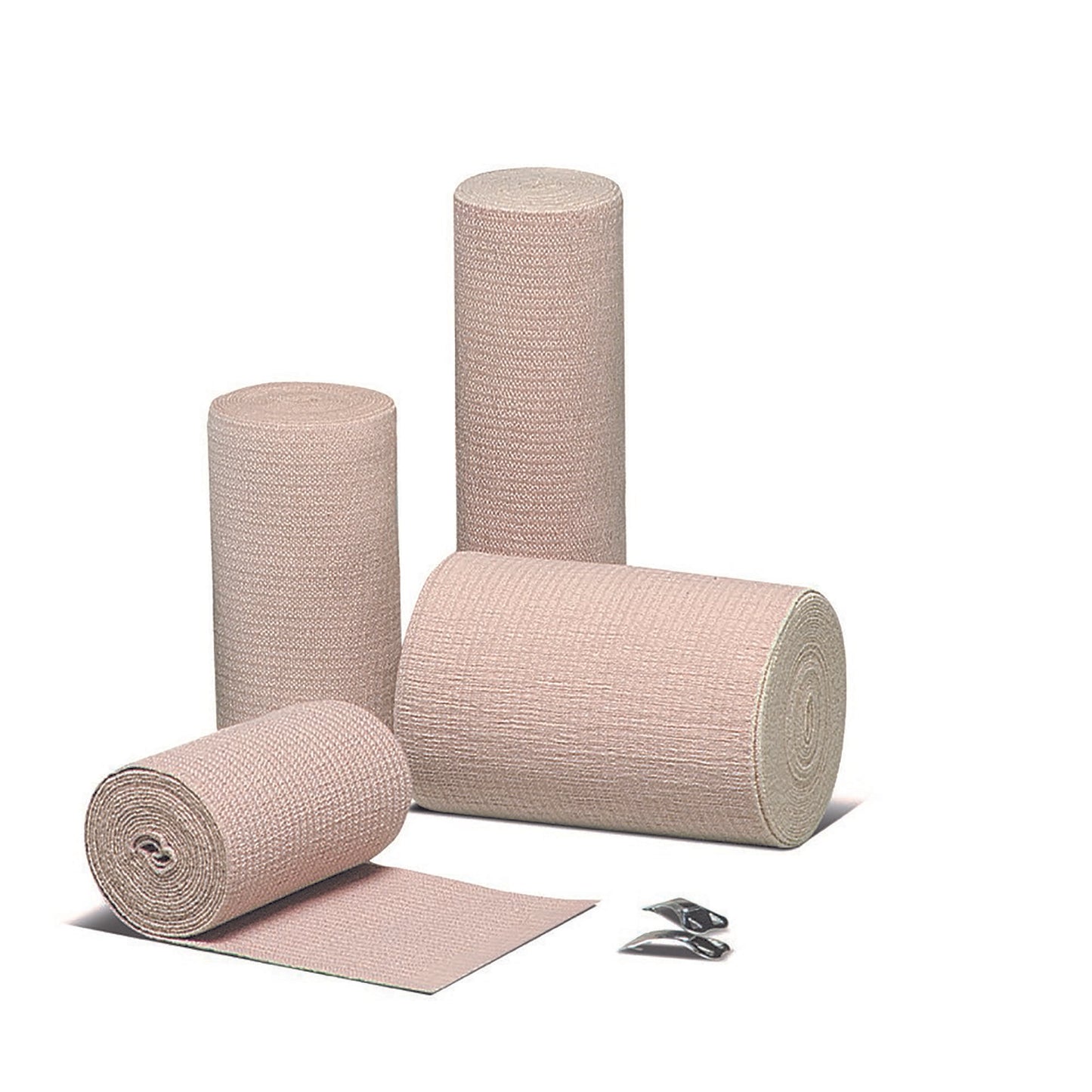 Econo-Wrap LF Clip Detached Closure Elastic Bandage, 4 Inch x 5 Yard