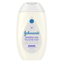 J&J Johnson'S Baby Care Cream Body Sensitive Care Facelight 400Ml 3/Pk 8Pk/Cs -202105 - BriteSources