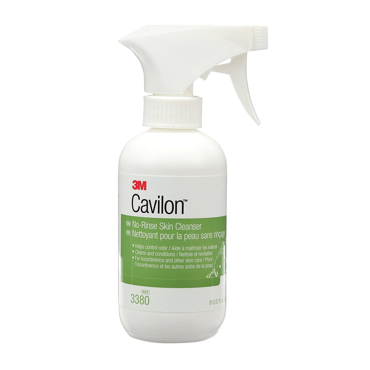 3M Cavilon Rinse-Free Body Wash, 8 Oz Pump Bottle, Floral Scent 12/CASE -3380