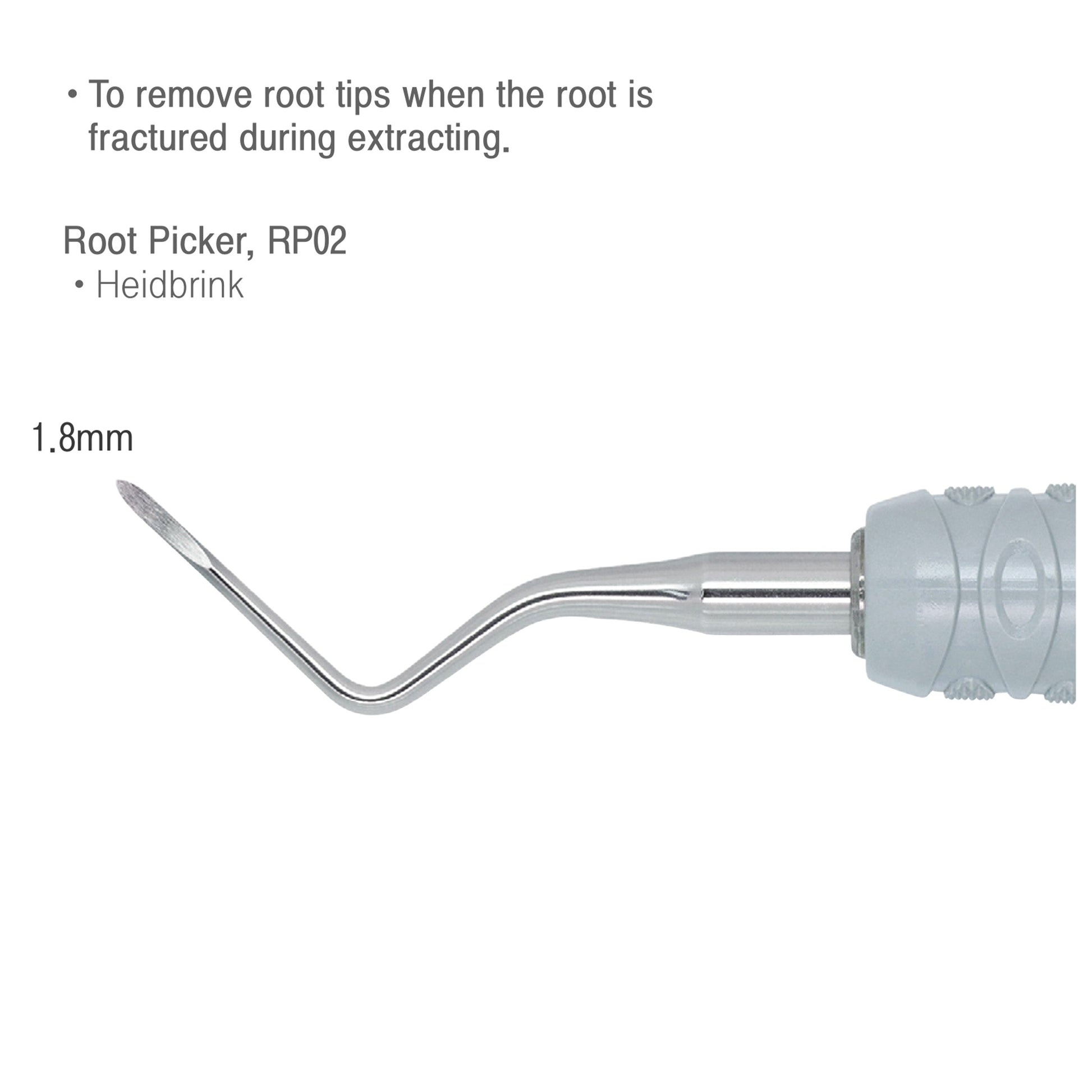 1.8mm Osung Heidbrink Dental Root Pick ERP2 Premium - Osung USA