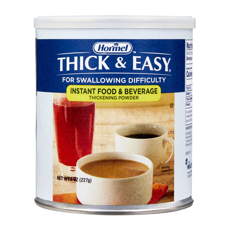 Thick & Easy® IDDSI Level 0 Thin Food and Beverage Thickener, 8-ounce Canister