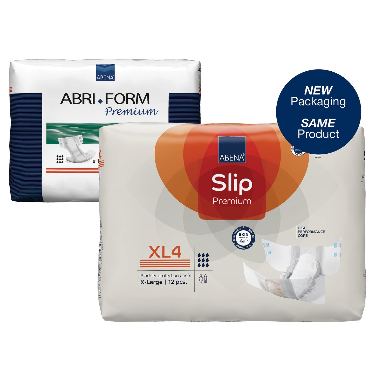 Abena Slip Premium XL4 Incontinence Brief, X-Large 48/CASE -1000021294