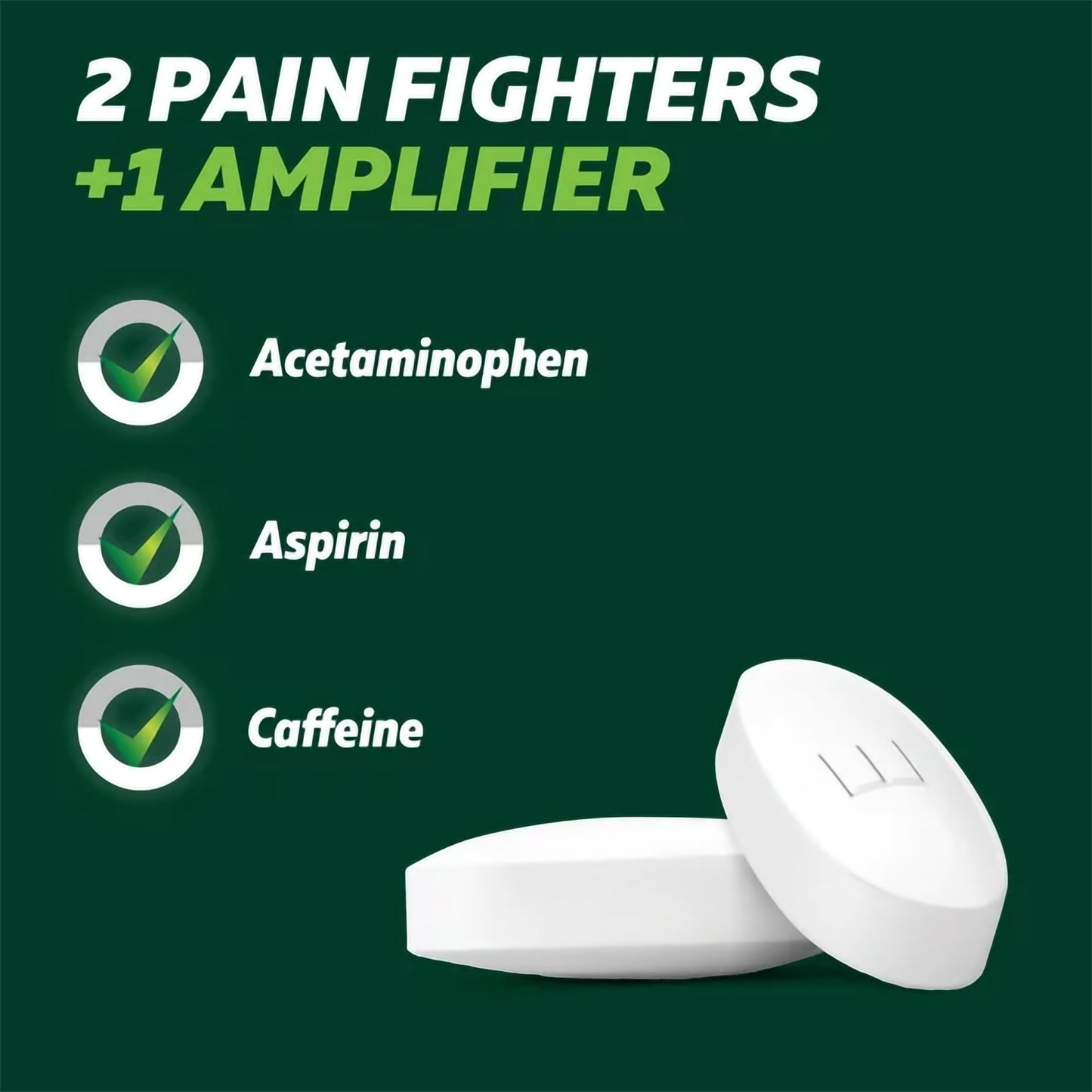 Excedrin Extra Strength Acetaminophen / Aspirin / Caffeine Pain Relief