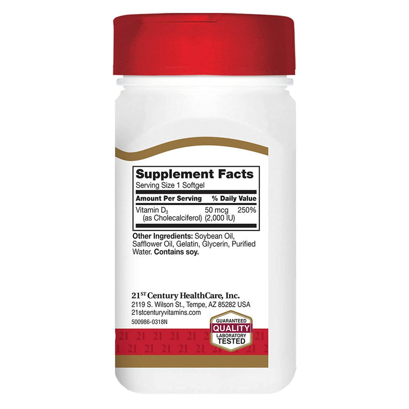 21st Century® Vitamin D-3 Supplement