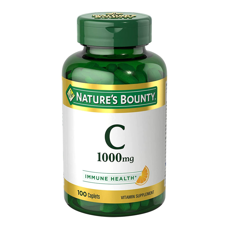 Nature's Bounty 1000 mg Vitamin C Caplets