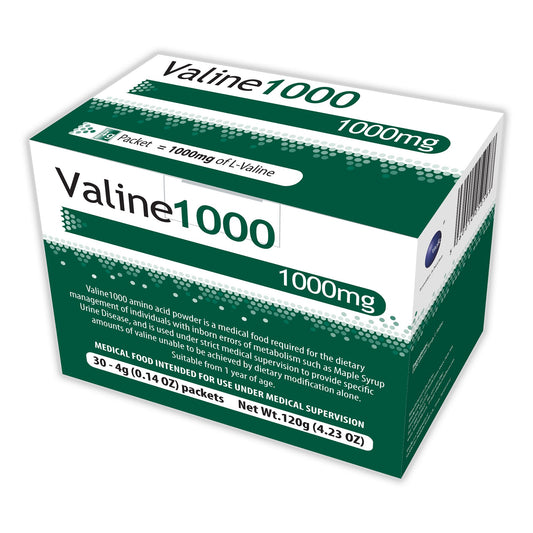 Valine1000 Medical Food for the Dietary Management of MSUD 1/EACH -812539021186