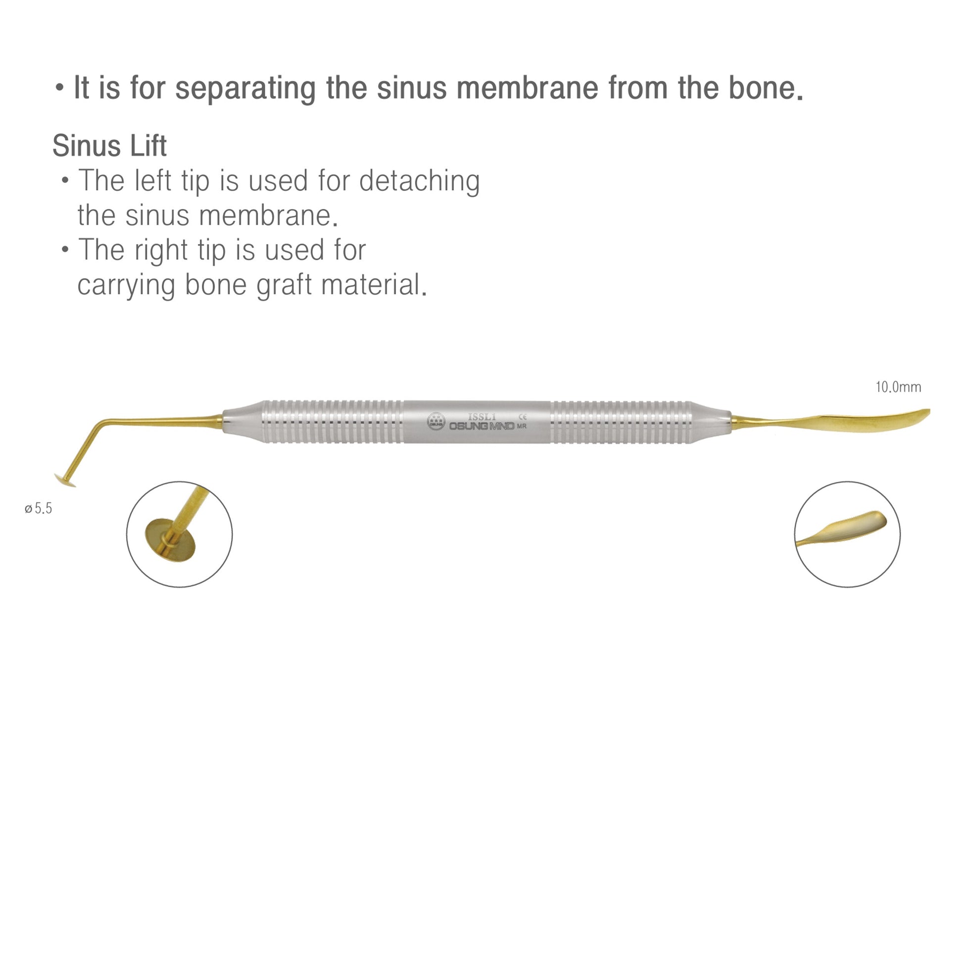 Osung #1 Sinus Lift Instrument -ISSL1 - Osung USA