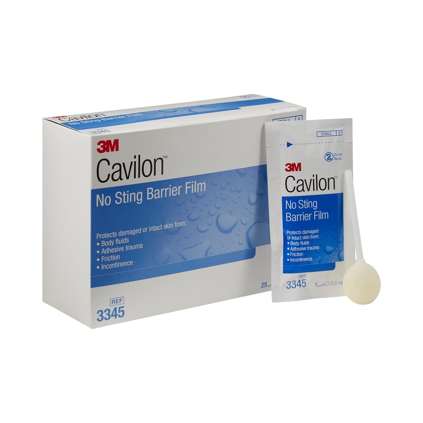 3M Cavilon No Sting Barrier Film 25/BOX -3345