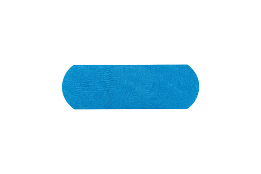 American White Cross Blue Metal Detectable Adhesive Strip, 1 x 3 Inch 1300/CASE -1631025