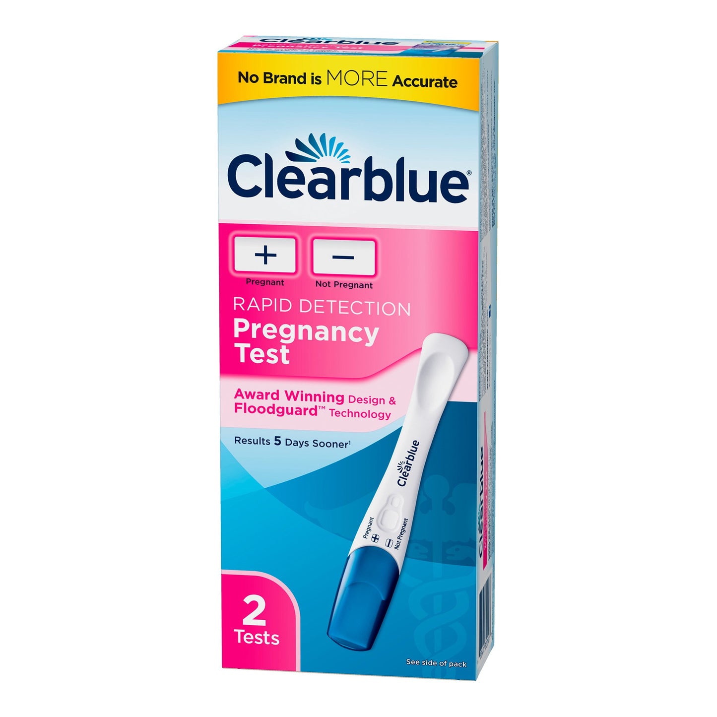 Clearblue hCG Pregnancy Home Device Reproductive Health Test Kit 2/BOX -63347232258