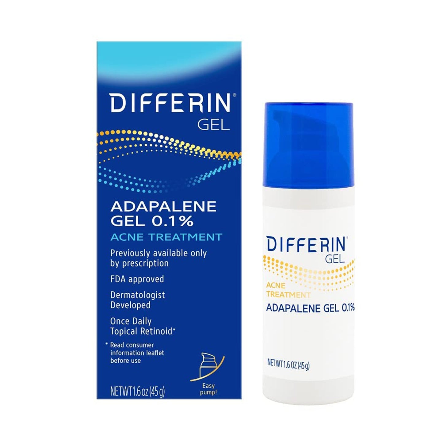 DIFFERIN, GEL ACNE TRTMT 0.1% 45GM