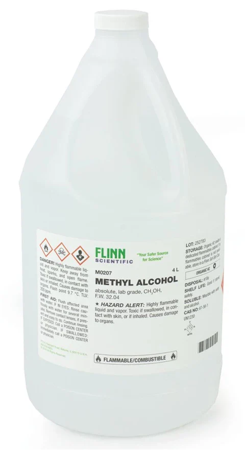 MEDICAL CHEMICAL METHYL ALCOHOL