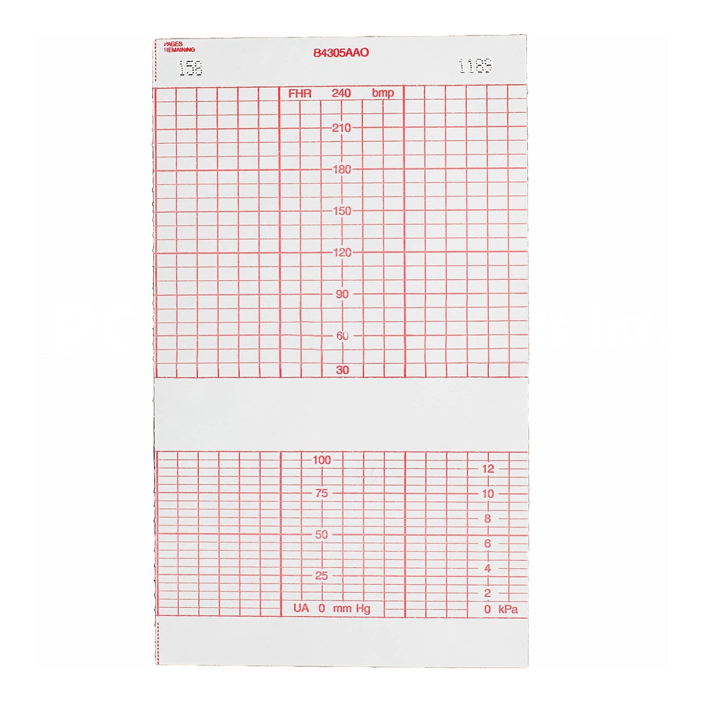 Life Trace Fetal Monitor Recording Paper