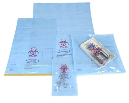 Pouch, Trans Surg Instr Humipak 7.9"X13.8" (25/Pk 4Pk/Cs), 100/Cs