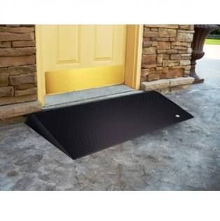 Ramp, Threshold Ez Accs Rbr Beveled 1.5", 1/Ea