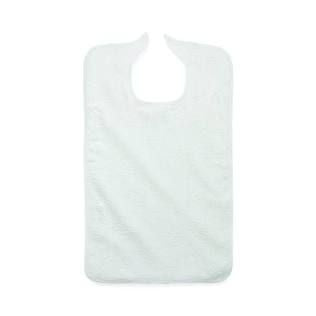 Bib, W/Velcro Vinyl Wht 18X30(12/Dz), 12/Dz