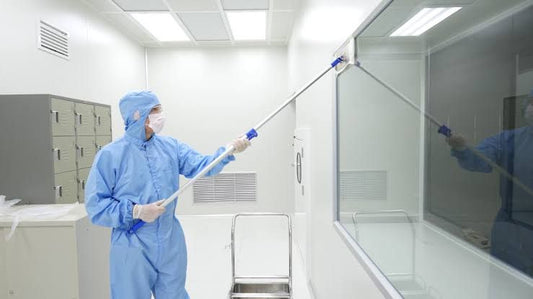 Pharmamop® Singlestep™ Sahara® Cleanroom Mop, 10/Pk