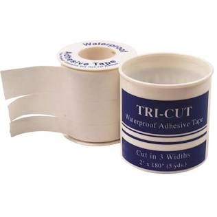 Tape, Waterproof Tri-Cut 2"X5Yds (6/Bx 12Bx/Cs), 6/Bx