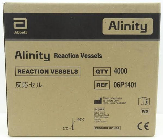 Vessel Kit, Reaction Alinity I(4000/Bx), 1/Bx