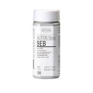 Aution Sticks Urinalysis Reagent, Multiple Analytes, 1/Bt