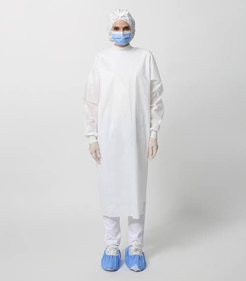Gown, Isolation Sms Oth Aami Level 2 Wht 3Xl (10/Pk 10Pk/Cs), 100/Cs