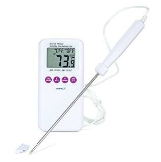 Thermometer, Calibrated Electronic S/Stl Probe, 1/Ea