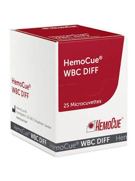 Hemocue® Wbc Microcuvettes Hematology Reagent Microcuvette, Total Wbc Count, 4/Bx