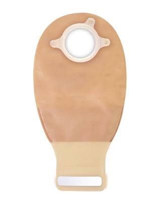 Natura® Two-Piece Opaque Ostomy Pouch, Pre-Cut To Fit 45Mm Stomas, 30/Bx