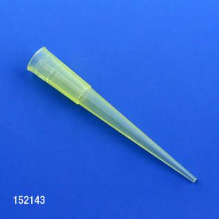 Globe Scientific Polypropylene Reference Pipette Tip, 1 – 200 Μl, 960/Cs