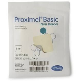 Dressing, Wnd Kerrafoam Gntl Brdr 10X20Cm (10/Ct 5Ct/Cs), 50/Cs