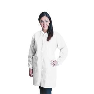 Coat, Lab Fitme Wht Lg (10/Bg5Bg/Cs), 50/Cs