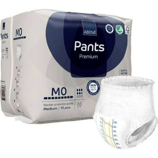 Underwear, Incont Abena Prot Perm M0 Med (15/Pk 6Pk/Cs), 90/Cs