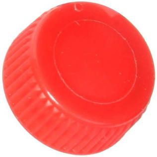 Cap, Screw O-Ring W/Sil Washerf/Sampler Tube Red (1000/Cs), 1000/Cs