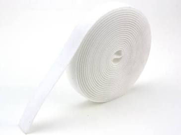 Loop, Velcro Self Adh Wht 1"X25Yds, 1/Ea