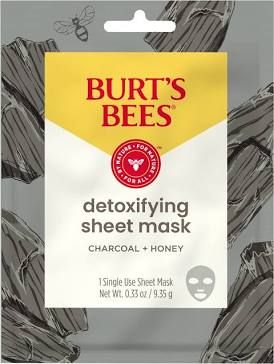 Burt Bees, Facial Mask Sheet Detoxifying Charcoal (6/Ct), 6/Ct