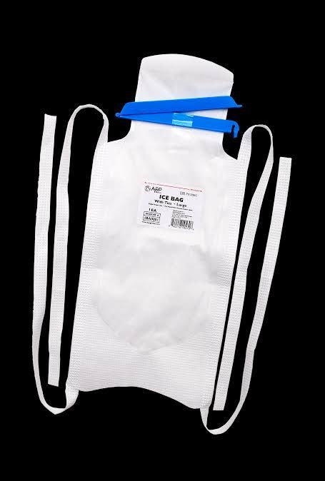 Bag, Ice W/Velcro Straps Lg (30/Cs), 30/Cs