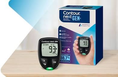Meter, Blood Glucose Contour Next Gen (4/Cs), 1/Ea
