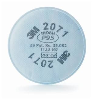 3M™ Particulate Filter 2071, P95, 100/Cs