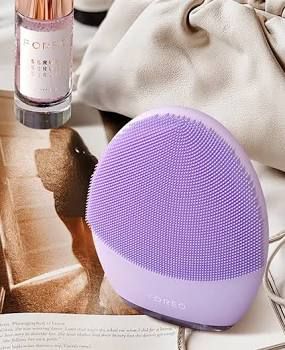 Massager, Face Luna 4 Mini Cleanser Dual Sided Lav, 1/Ea