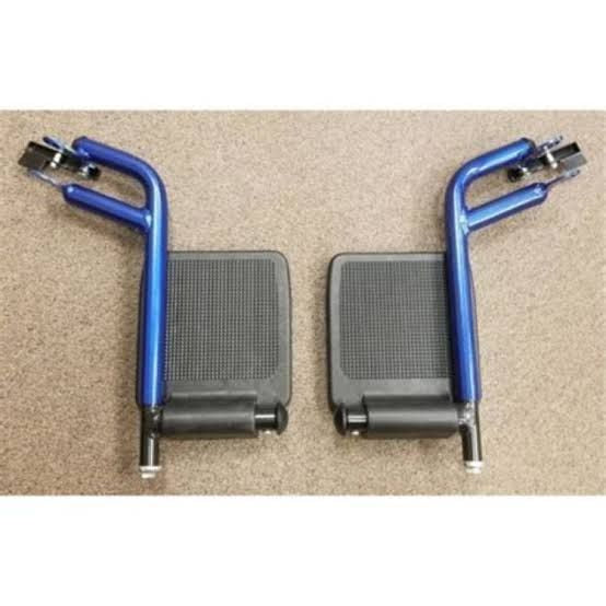 Footrest, Blu F/Exp19L Tbl Expedition Transport Chair (1/Pr), 1/Pr