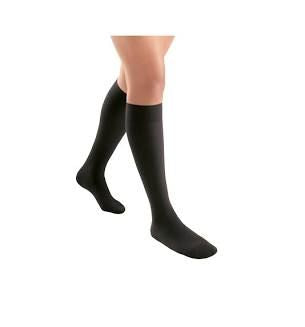 Stocking, Comprsn Jobst Activasheer Kneehi Blk Med 8-15Mmhg, 1/Pr