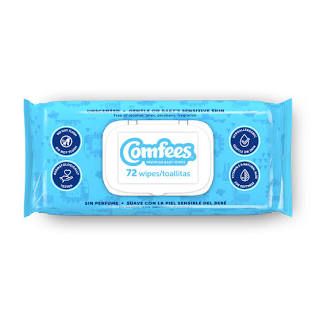 Wipe, Baby Comfees Unscented (72/Pk 12Pk/Cs), 864/Cs