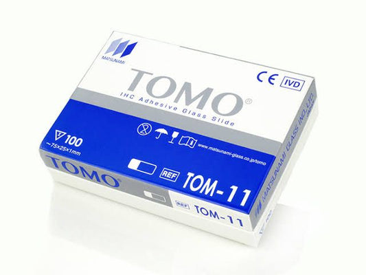 Slide, Tomo Ihc Adhesion Wht 75X25Mm (100/Bx 10Bx/Cs), 100/Bx