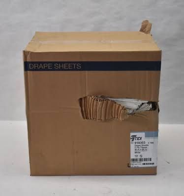 Sheet, Drape 2Ply Wht 40X60 (100/Ct) Tidi, 100/Ct