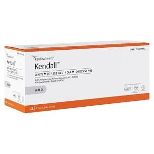 Dressing, Kendall Plus Foam 8X8 (10/Bx 5Bx/Cs), 10/Bx